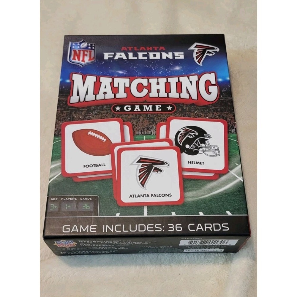 ATLANTA FALCONS NFL MATCHING GAME AGE 3+